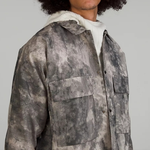 Lululemon LAB Lightweight Jacquard Jacket Apparition Jacquard Riverstone Size S. - Picture 8 of 13